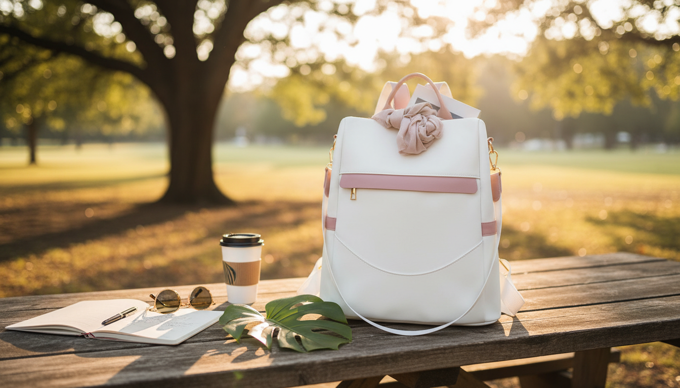 Anti-Theft Nylon Daypack: Waterproof, Convertible, Light